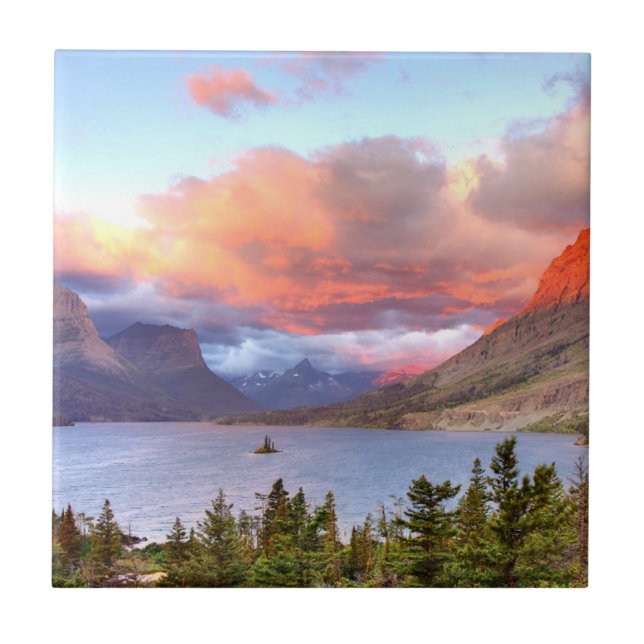 Wild Goose Island at Sunrise Tile (Front)