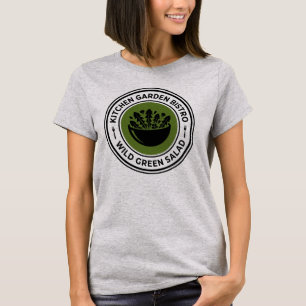 Wild Green Salad Dandelion Bistro T-Shirt