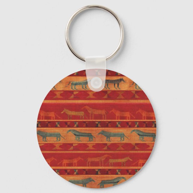 Wild Gypsy Mustangs Key Ring (Front)