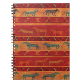 Wild Gypsy Mustangs Spiral Notebook