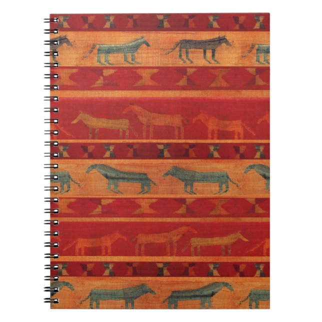 Wild Gypsy Mustangs Spiral Notebook (Front)