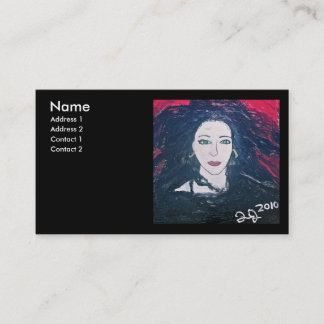 WILD HAIR UNITED KINGDOM BUSINESS CARD