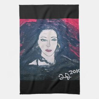 WILD HAIR UNITED KINGDOM TEA TOWEL