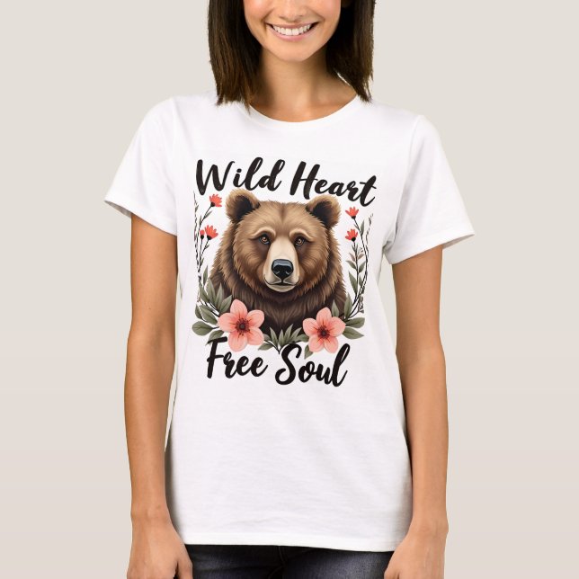 Wild Heart Free Soul T-Shirt (Front)