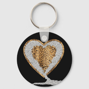 Wild Heart Keychain