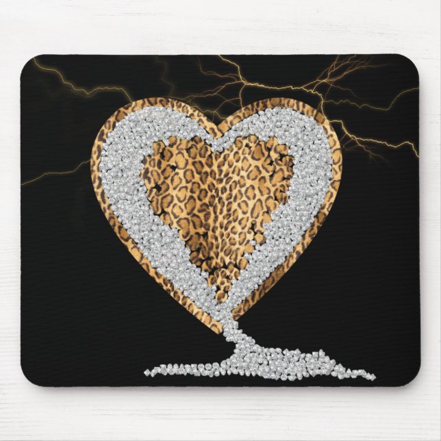 Wild Heart Mouse Pad (Front)