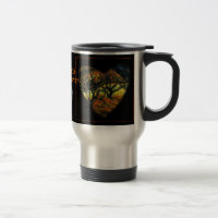 Wild Heart Mug with Trees