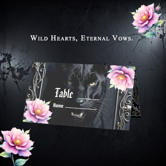 Wild Hearts, Eternal Vows Place Card (Creator Uploaded)