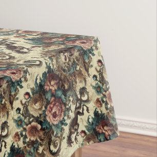 Wild Hearts & Gaunt Dogs – Gothic Medium Pattern Tablecloth