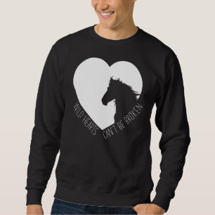 Wild Hearts Horse Horseback Riding Sweatshirt