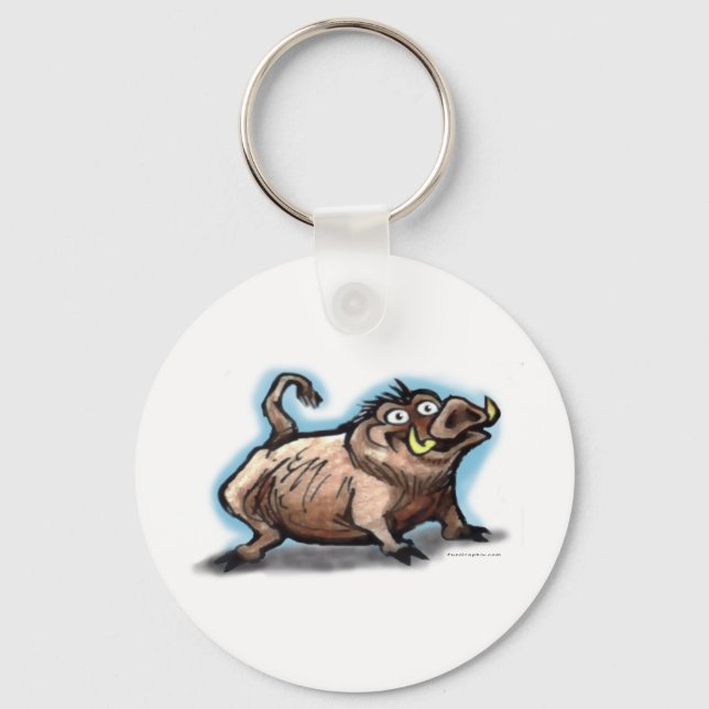 Wild Hog Key Ring (Front)