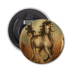 Wild Horse and Warm Colours Bottle Opener