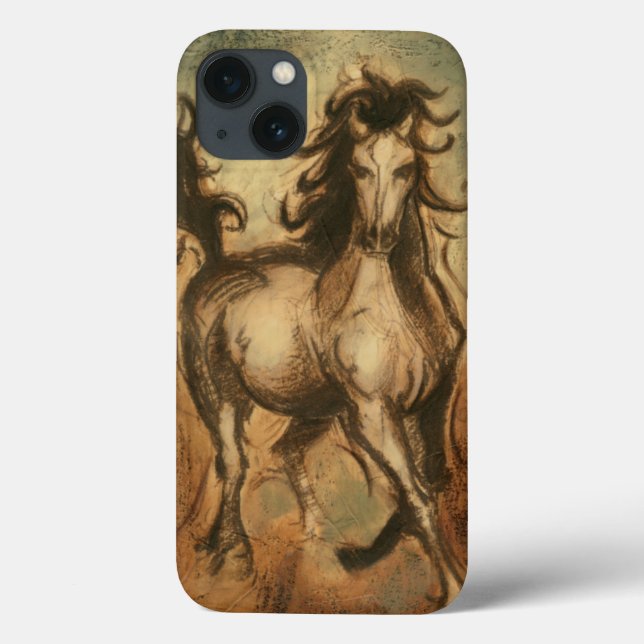 Wild Horse and Warm Colours Case-Mate iPhone Case (Back)
