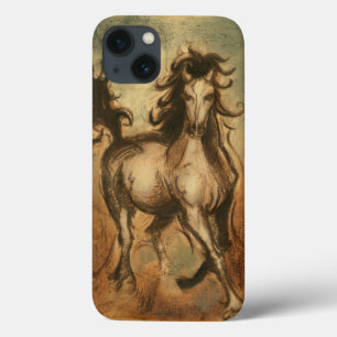 Wild Horse and Warm Colours iPhone 13 Case