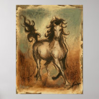 Wild Horse and Warm Colours
