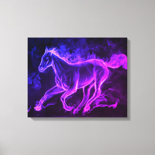 Wild horse canvas print