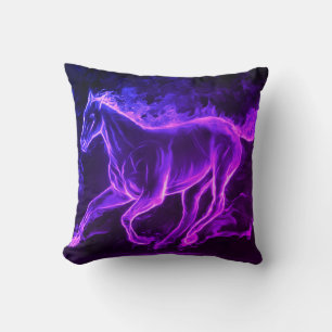Wild horse cushion