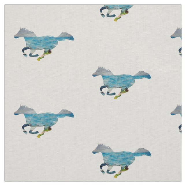 Wild horse fabric (Swatch)