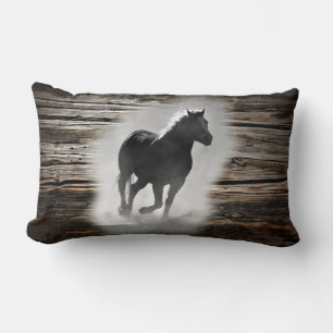 Wild Horse Galloping Lumbar Cushion