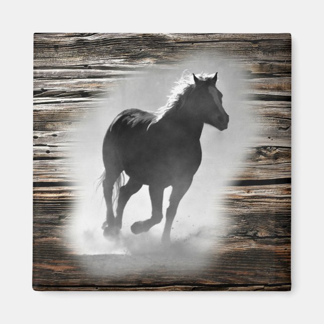 Wild Horse Galloping Magnet (Front)