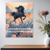 Wild Horse Girls Custom Slogan Vibrant Equestrian