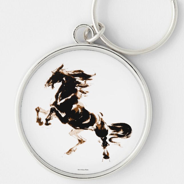 Wild Horse Keychain (Front)