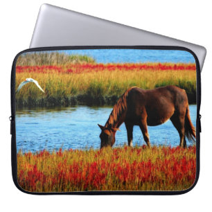Wild horse laptop sleeve
