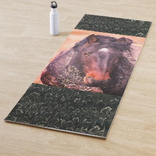 WILD HORSE of Utah Yoga Mat