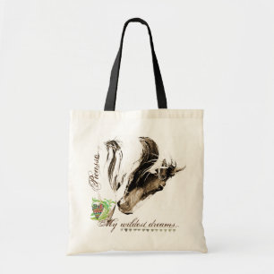 Wild Horse Photo Picasso Boho Cowgirl Tote Bag