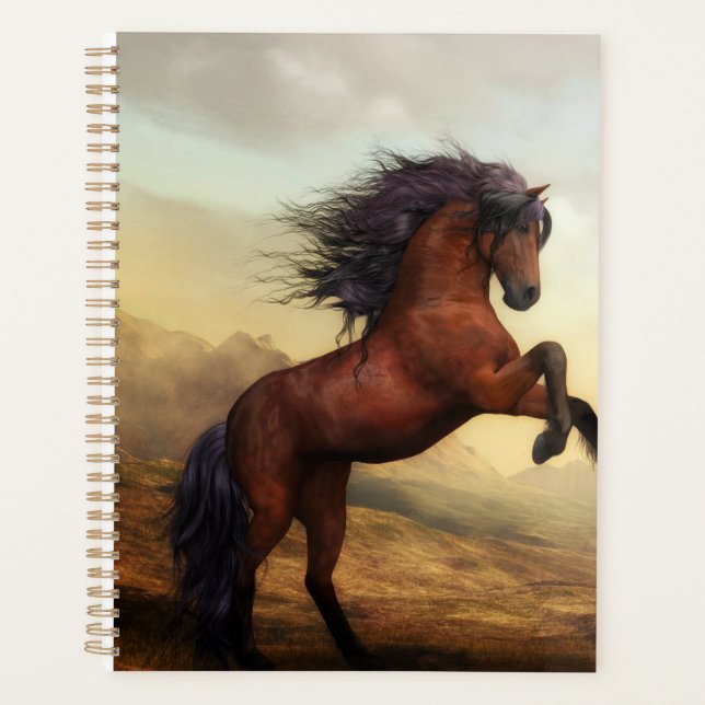wild horse rearing   planner (Front)