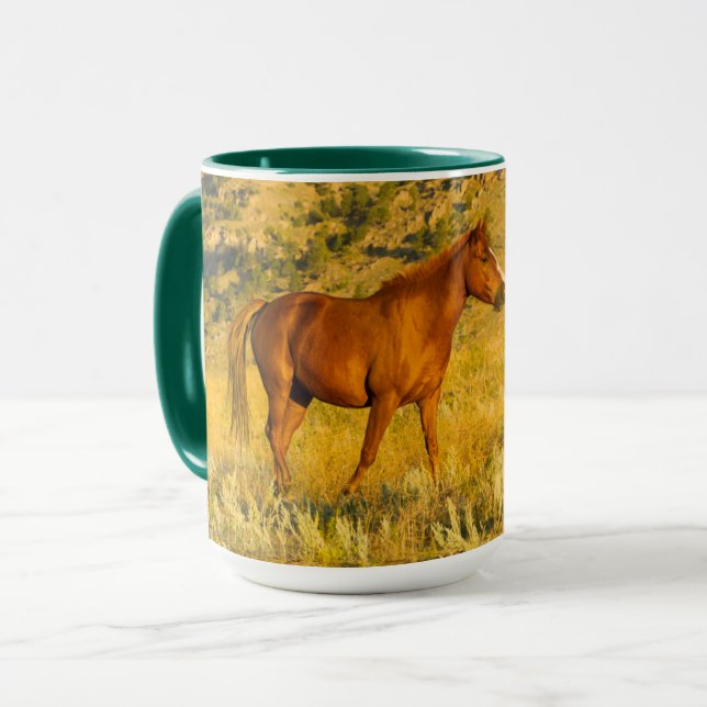Wild Horse Sanctuary. Mug (Front Left)