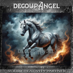 Wild Horse Spirit Decoupage Tissue Paper