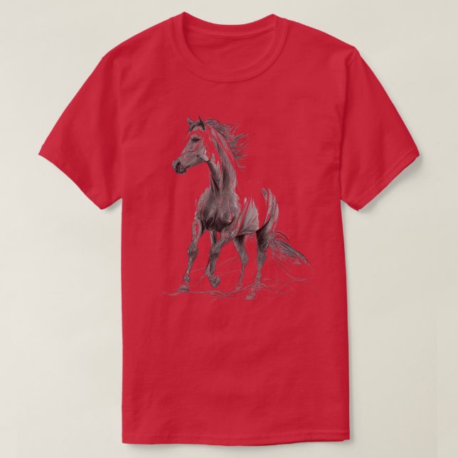 Wild horse T-Shirt (Design Front)