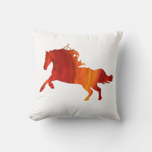 Wild horse  Throw Cushion