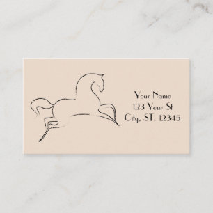 Wild Horse Thunder_Cove  Business Card