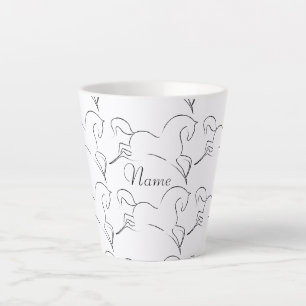 Wild Horse Thunder_Cove Latte Mug