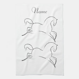 Wild Horse Thunder_Cove Notebook Tea Towel