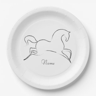 Wild Horse Thunder_Cove Paper Plate