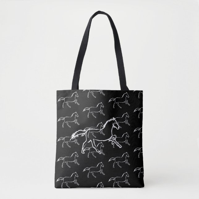 Wild horse tote bag (Front)