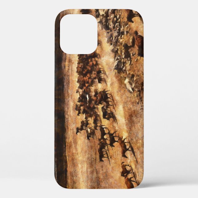 Wild Horses: Artistic Animal Majesty. Case-Mate iPhone Case (Back)