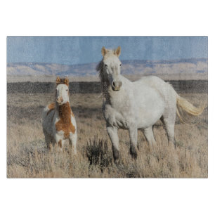 Wild Horses at Home in the Sandwash Basin Cutting Board