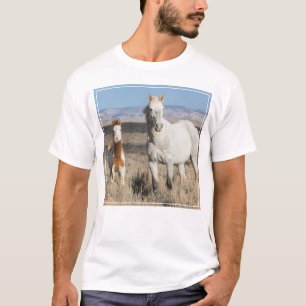 Wild Horses at Home in the Sandwash Basin T-Shirt