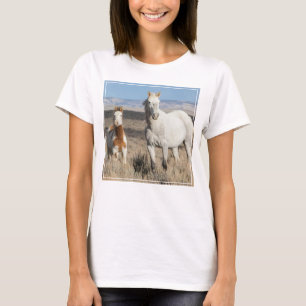 Wild Horses at Home in the Sandwash Basin T-Shirt