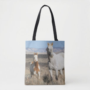 Wild Horses at Home in the Sandwash Basin Tote Bag