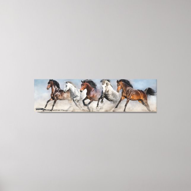 Wild Horses Canvas Print (Front)