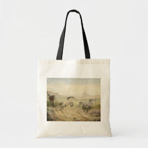 Wild Horses Canvas Tote Bag