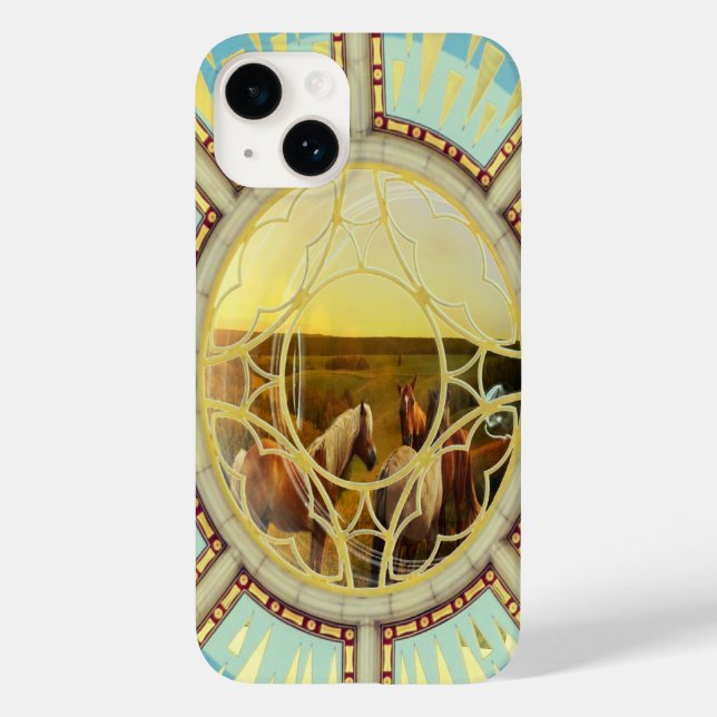 Wild Horses Case-Mate iPhone Case (Back)