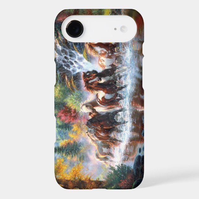 Wild Horses Case-Mate iPhone Case (Back)