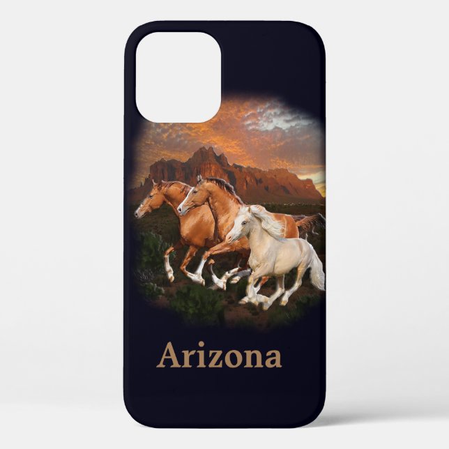Wild Horses Case-Mate iPhone Case (Back)