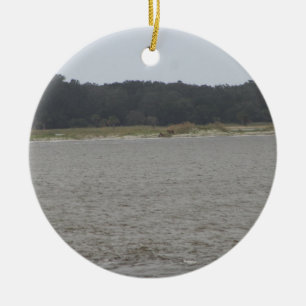 Wild Horses Ceramic Tree Decoration